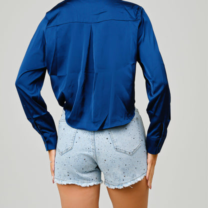 Glam Denim Short