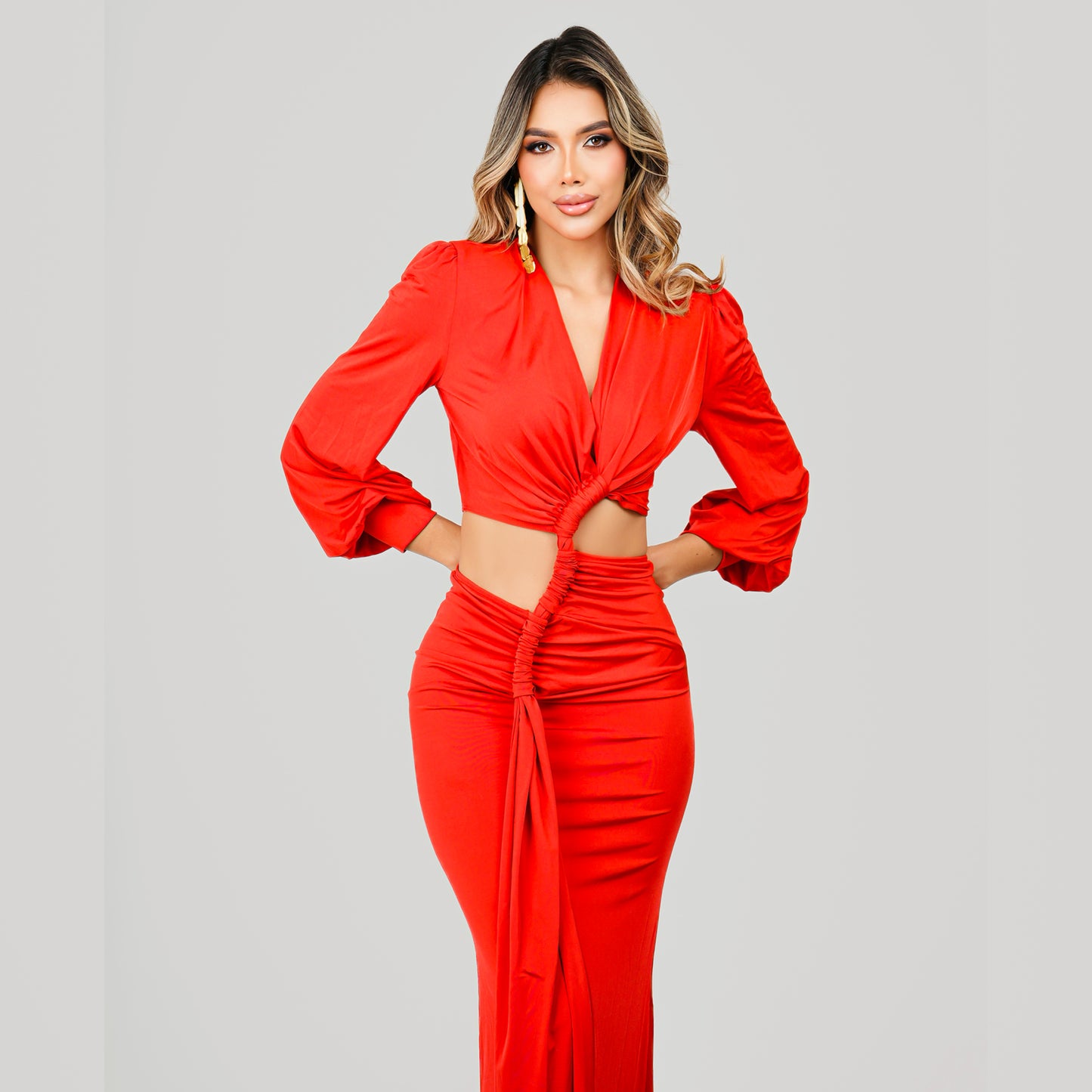 Ruby Radiance Dress